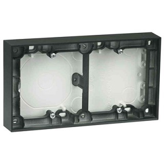 Elko Plus förhöjningsram2F 20mm Sv