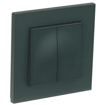 STRÖMBRYTARE ELKO PLUS KRON SVART