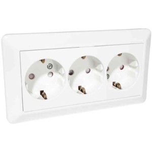 VÄGGUTTAG  ELKO RS 3-V INF JORD FÖR