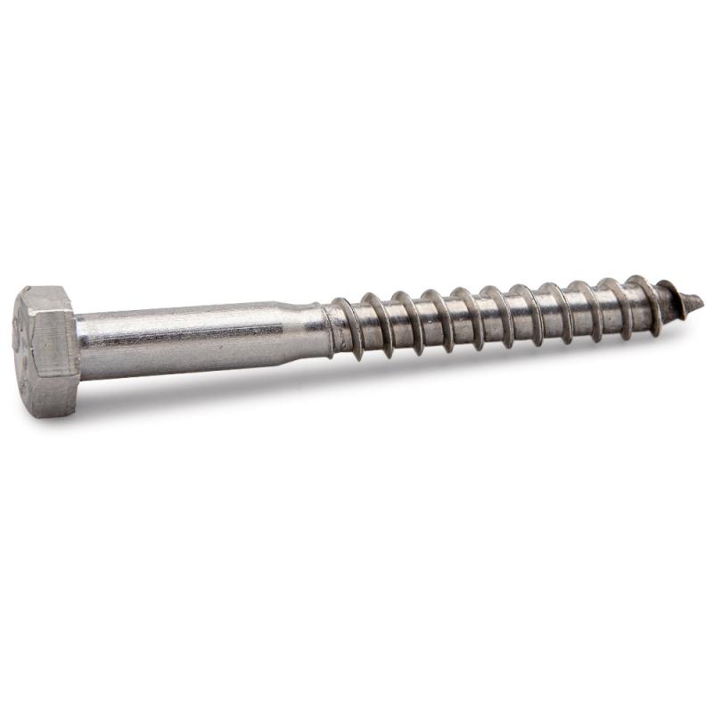 Fransk Skruv Rostfritt A4, 10x140mm, 10st, Fast 280681