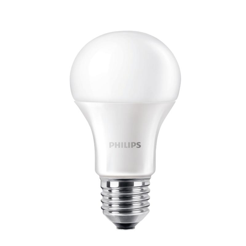 LEDLAMPA NORMAL FROSTAD VARMVIT DIMBAR E27 9,5W ANTAL 4 ST
