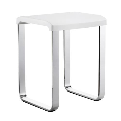 Badrumspall Living Basic 480mm Aluminium Vit Smedbo FK406