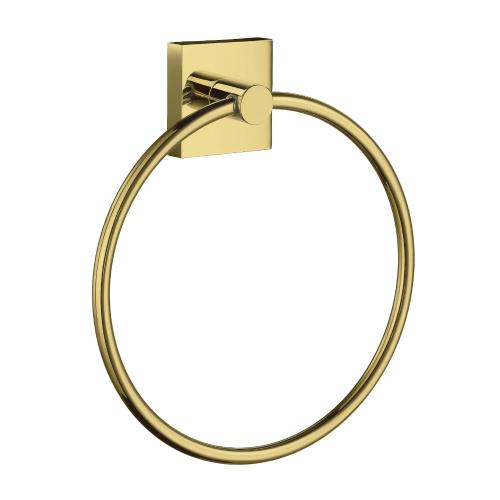 Towel Ring House 170mm Polished Brass Smedbo RV344