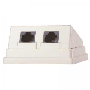 Data Telephone Socket, 2 Way, Cat.6, Malmbergs 9951010