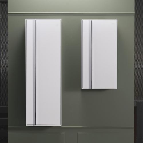 Edge Halvskåp, Vit, Push-To-Open - Hafa