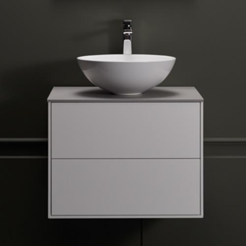 Edge Tvättställsskåp 600, Vit - Hafa