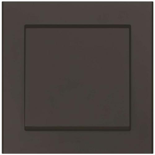 Power Switch Optima, Cross, Matt Black, Screw Connection, Malmbergs 1894547