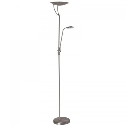 Floor Lamp Quartz LED Satin 18W/5W, Malmbergs 9910168