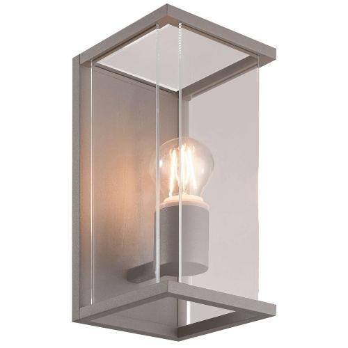 Wall Luminaire Bore III, Silver, IP54, Malmbergs 9977254