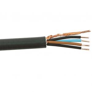 Cable Fxqj 4x16/16mm² Halogen-Free Black, Malmbergs 0017605