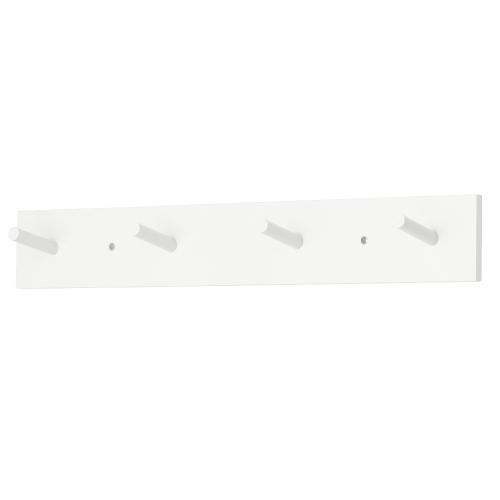 Clothes Hanger 4 Hook, White, Habo 17895