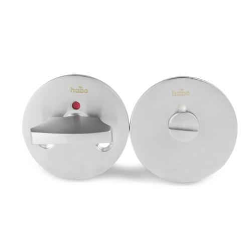 WC Fittings F262, Brushed Chrome, Habo 18019