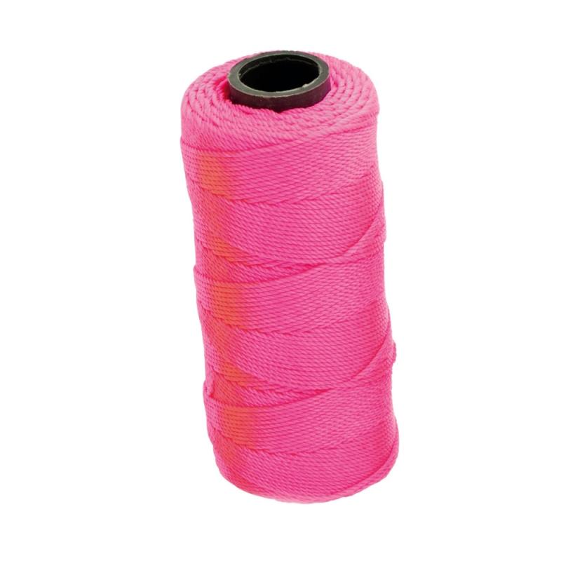 Murarsnöre Polyester 120m Neonrosa 5st Teufelberger