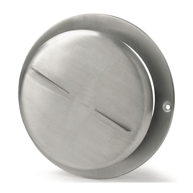 Tallriksventil 80 rund 125mm Aluminium