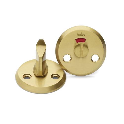 WC-Fittings A262 Matt Brass, Habo 18376