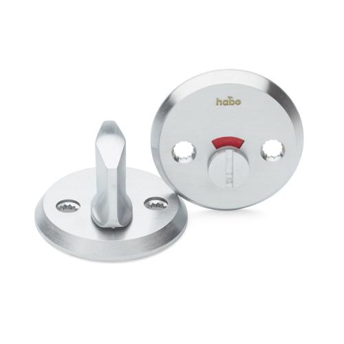WC Fittings A265 Brushed Chrome, Habo 18379