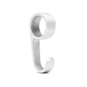 Shelf Hook Elegant, Aluminium, 2pcs, Habo 18601