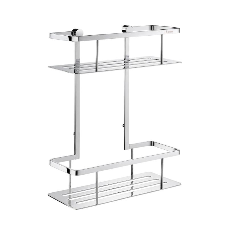 Duschkorg I 2 Plan Sideline Polerad Krom Smedbo DK3012