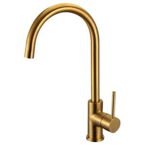 Kitchen Faucet Imperia Brushed Gold Adora