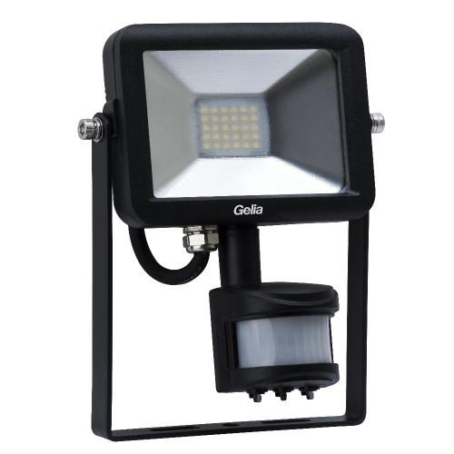 Strålkastare med Rörelsevakt Svart