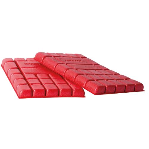 Knæbeskyttelse Multipad 250x150mm Rød Kneetek