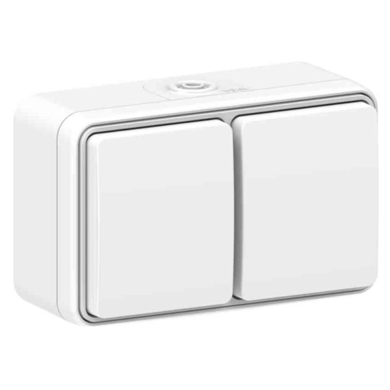 Vägguttag Kapslat Med Lock Connect 2 Home 2-Vägs 16A 250V Gelia