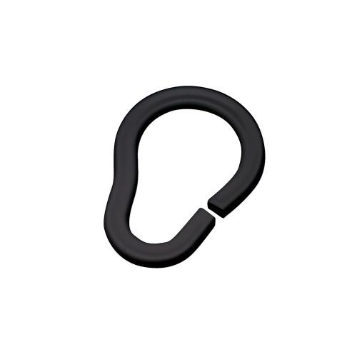 Duschdraperiring, Svart, Habo 30175