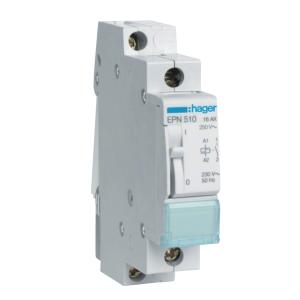 Impulsrelæ Med Én ​Lukkekontakt 16A AC-7a Spole 230V 1Modul Hager