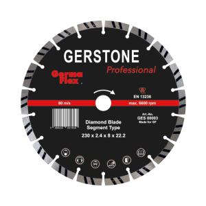 Diamantkapskiva Sten Gerstone Segment 230x2,4x22,2mm Germaflex