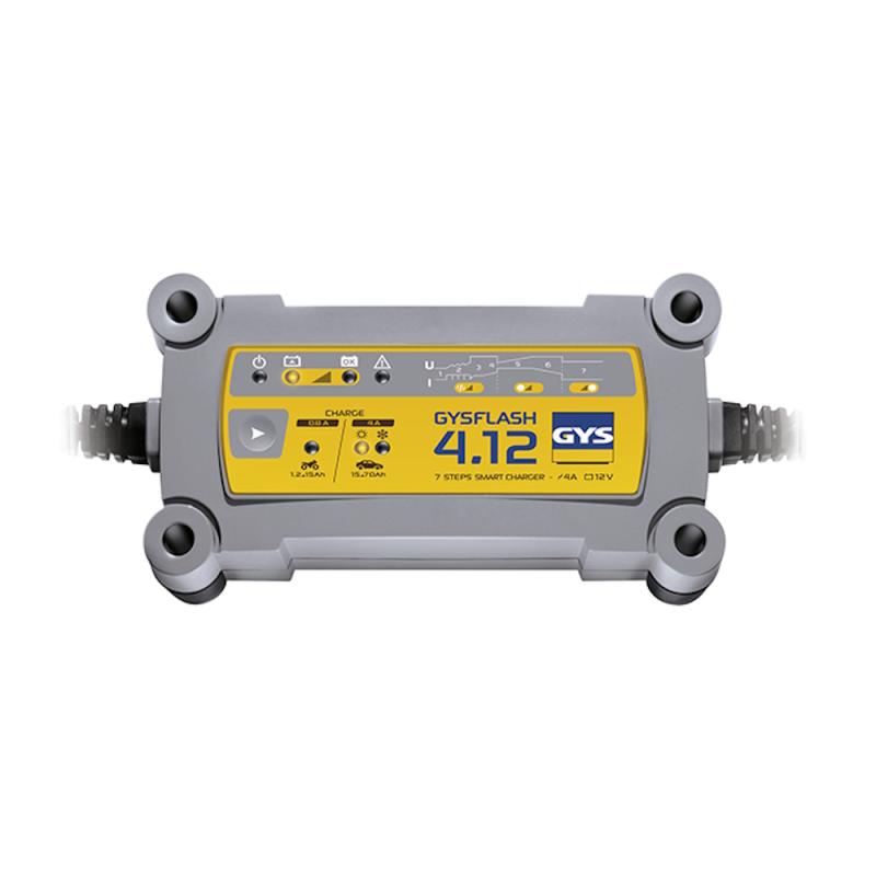 Batteriladdare Gysflash 4.12, 12V, 230V, 0,8-4A