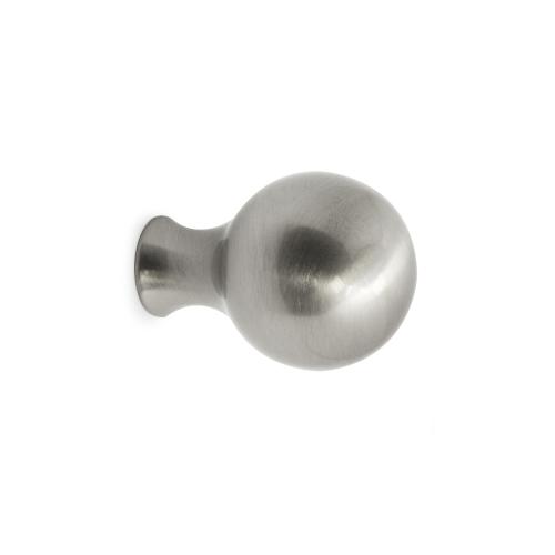 Knop William Borstad Nikkel 25 mm, Habo 100143