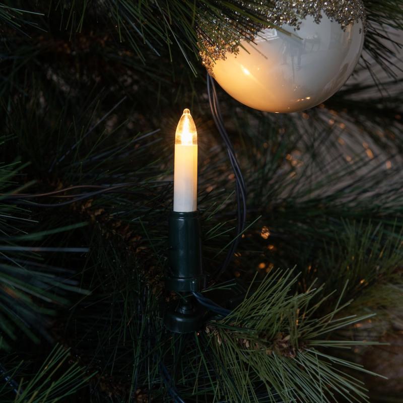 Julgransbelysning 16 LED Inne IP20 Amber Konstsmide