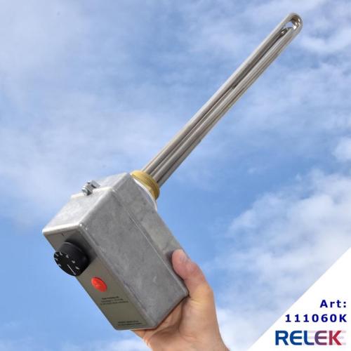 Elpatron 6000W kort 30-90°C R40 2-stegs 1½"