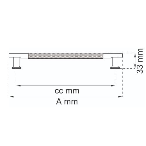 Lådhandtag Lexington Brons 2-pack, Habo