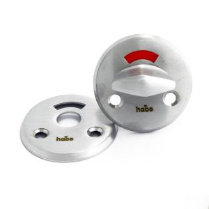 WC-Fittings A96 Brushed Chrome, Habo 13073