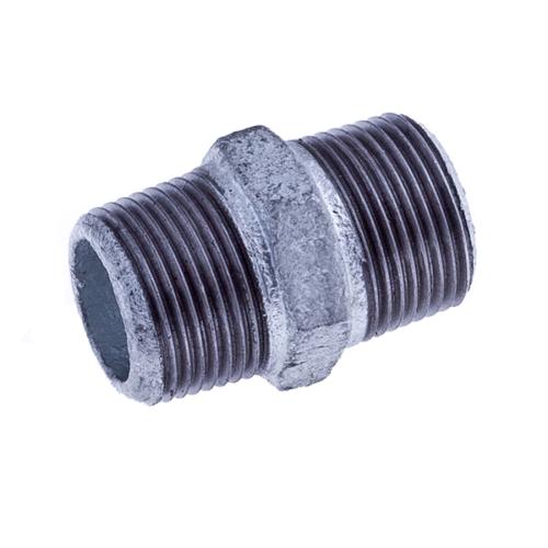 Dubbelnippel galv aducerat