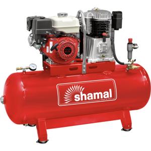 Compressor 9hp 592L/min 10 Bar 200L/Tank Honda GX270 Shamal