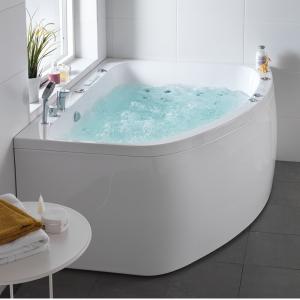 Bubbelbadkar Aqua 160 Duo Deluxe L (Utan Blandare)