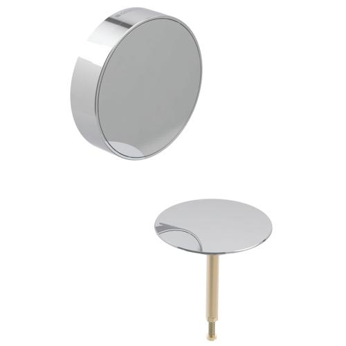 Komplett frontsats för vredmanövrering (krom, svart, vit)