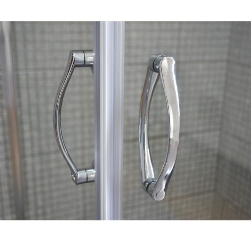 Novito Duschhörn Alakärvi Rak 90X90 Klarglas