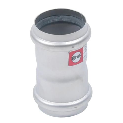 Dubbelmuff 50mm Rostfritt Stål Blücher