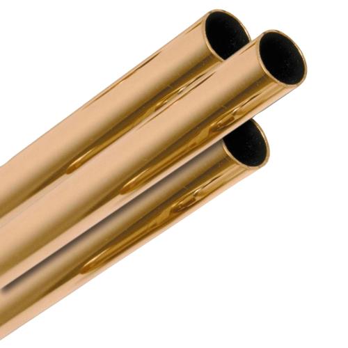 Kobberrør 28x1,2mm Længde 2,5m