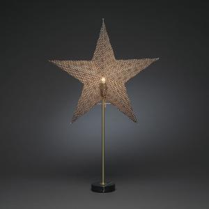 Paper Star Black Marble Foot, Konstsmide