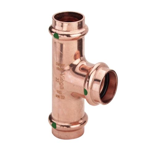 Viega Profipress Cu-T-Rör 3 Muff (2418) 12-54