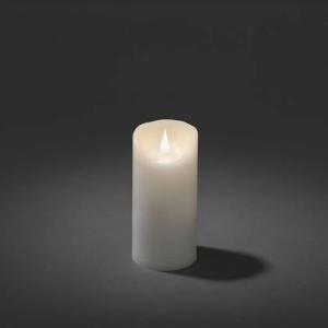 Vokslys LED 7,6x15,2cm IP20 Hvid Konstsmide