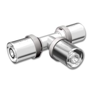 LK PressPex T-Coupling A32xA40xA32 Brass