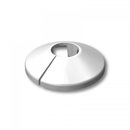 LK Systems Dækplade 16mm Enkel Delbar Hvid