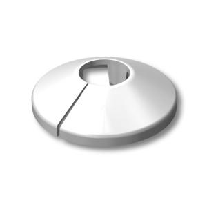 LK Täckbricka Enkel 20mm Vit