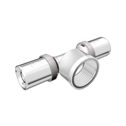 LK PressPex T-Kobling Indvendig Gevind Med Afgrening A50xG32