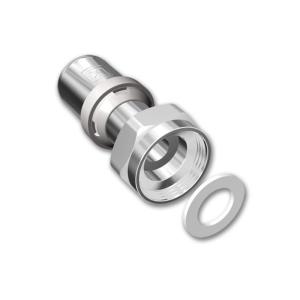 LK PressPex Rak Koppling Med Lekande Mutter AX16xG20